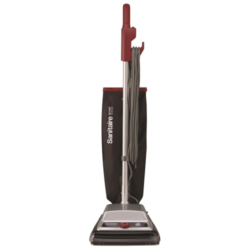 Sanitaire Tradition Quiet Clean 12 Inch Upright Vacuum, Bagged, Two-Speed